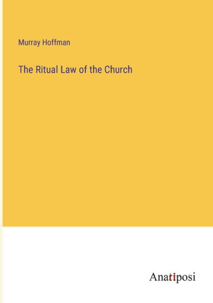 the Ritual Law of Church