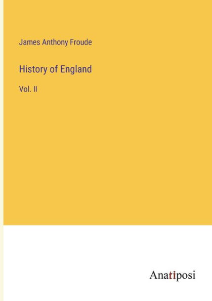 History of England: Vol. II