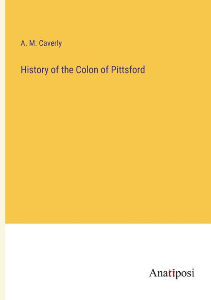 History of the Colon Pittsford