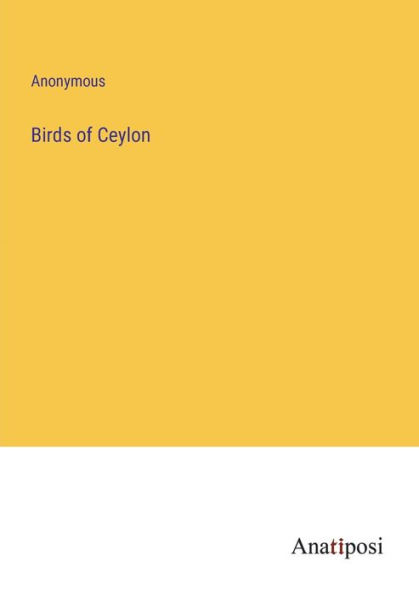 Birds of Ceylon