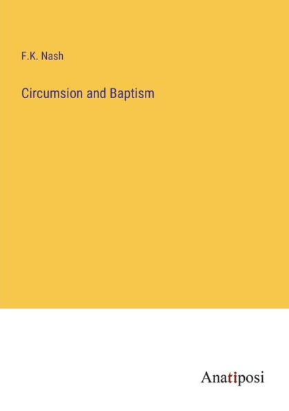 Circumsion and Baptism