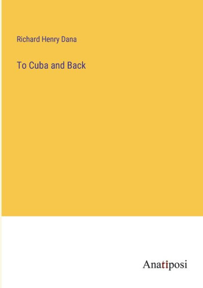 To Cuba and Back