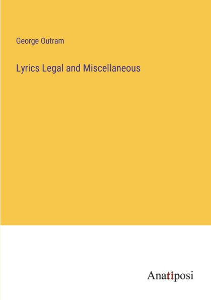Lyrics Legal and Miscellaneous