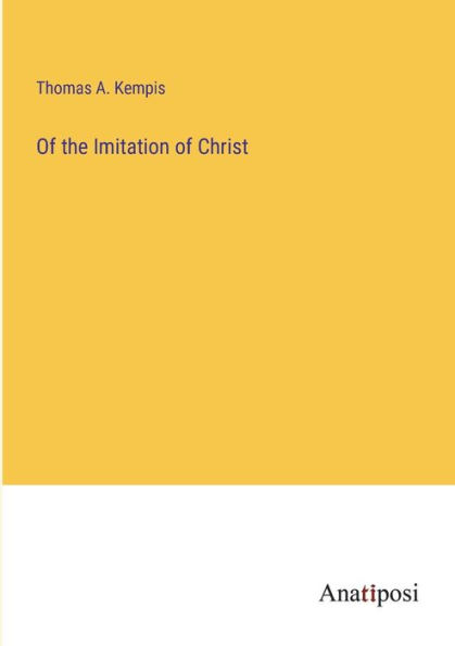 Of the Imitation of Christ