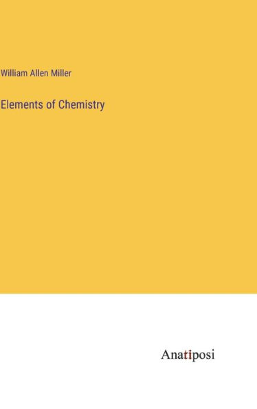 Elements of Chemistry