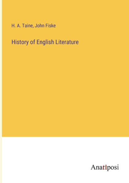 History of English Literature