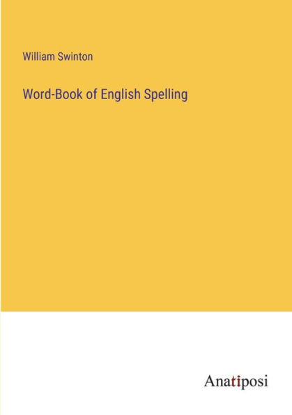 Word-Book of English Spelling