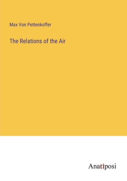 the Relations of Air