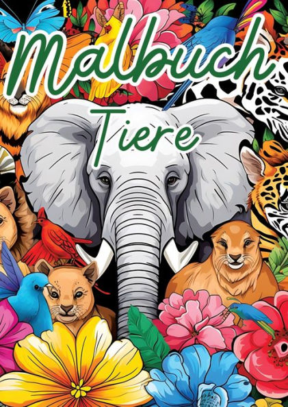 Malbuch: Tiere