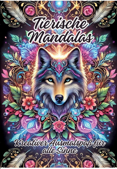 Tierische Mandalas: Kreativer Ausmalspaï¿½ fï¿½r alle Sinne