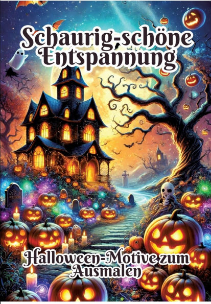 Schaurig-schï¿½ne Entspannung: Halloween-Motive zum Ausmalen