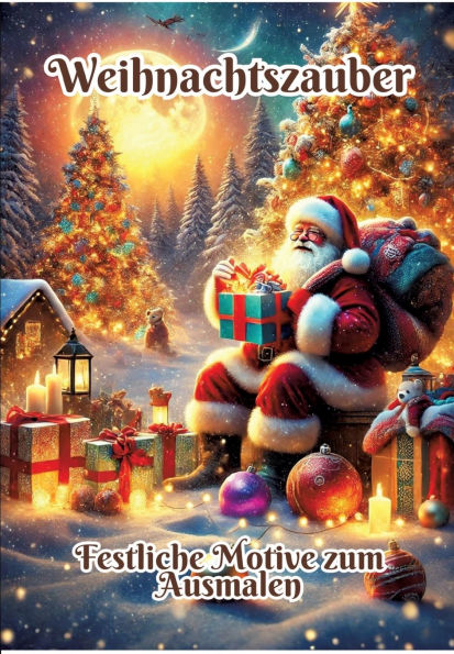Weihnachtszauber: Festliche Motive zum Ausmalen