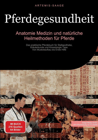 Pferdegesundheit: Anatomie, Medizin und natï¿½rliche Heilmethoden fï¿½r Pferde: Das praktische Pferdebuch fï¿½r Stallapotheke, Krï¿½uterkunde und Kinesiologie Tape - Von Muskelaufbau bis Erste Hilfe