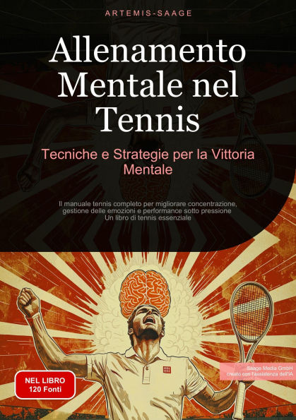 Allenamento Mentale nel Tennis: Tecniche e Strategie per la Vittoria Mentale: Il manuale tennis completo per migliorare concentrazione, gestione delle emozioni e performance sotto pressione - Un libro di tennis essenziale