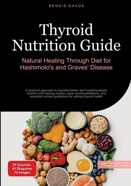Thyroid Nutrition Guide: Natural Healing Through Diet for Hashimoto's and Graves' Disease: A practical approach to hypothyroidism and hyperthyroidism nutrition with healing recipes, juice recommendations, and essential nutrient guidelines for optimal thyr