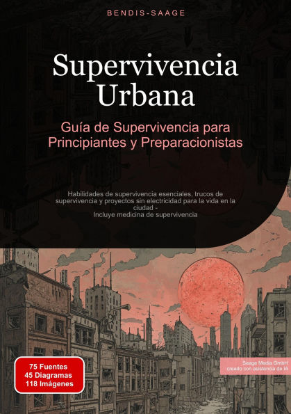Supervivencia Urbana: Guía de Supervivencia para Principiantes y Preparacionistas: Habilidades de supervivencia esenciales, trucos de supervivencia y proyectos sin electricidad para la vida en la ciudad - Incluye medicina de supervivencia