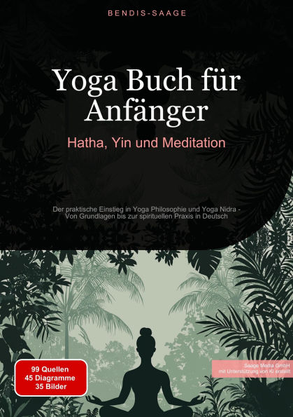 Yoga Buch für Anfänger: Hatha, Yin und Meditation: Der praktische Einstieg in Yoga Philosophie und Yoga Nidra - Von Grundlagen bis zur spirituellen Praxis in Deutsch