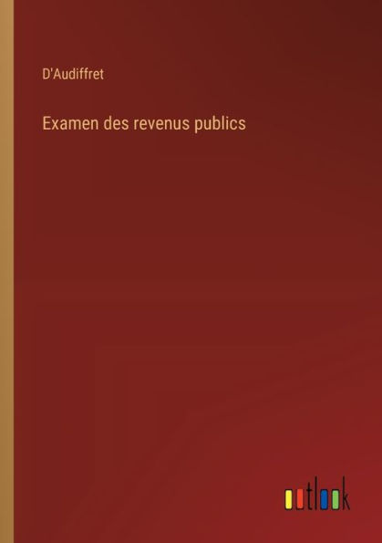 Examen des revenus publics