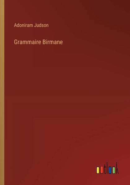 Grammaire Birmane