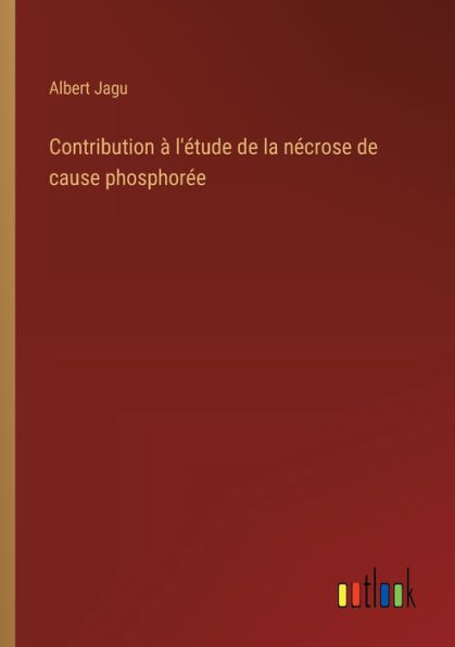 Contribution ï¿½ l'ï¿½tude de la nï¿½crose cause phosphorï¿½e