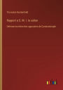 Rapport a S. M. I. le sultan: Defense maritime des approches de Constantinople