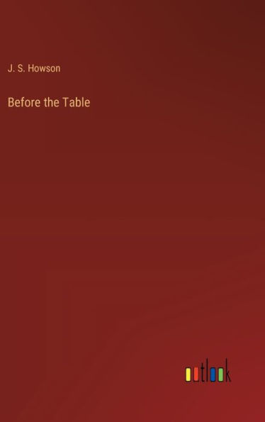 Before the Table