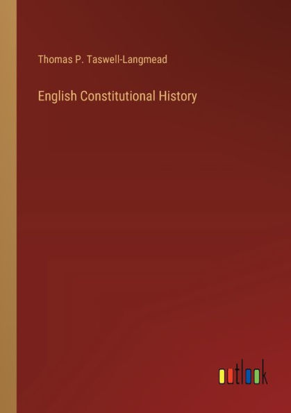 English Constitutional History