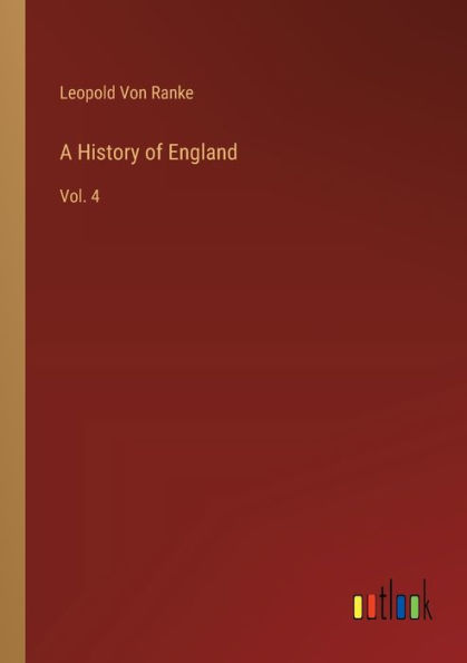 A History of England: Vol. 4
