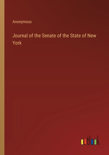 Journal of the Senate of the State of New York