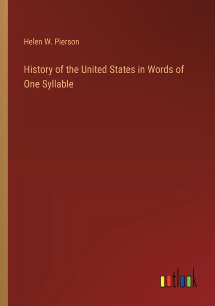 History of the United States Words One Syllable