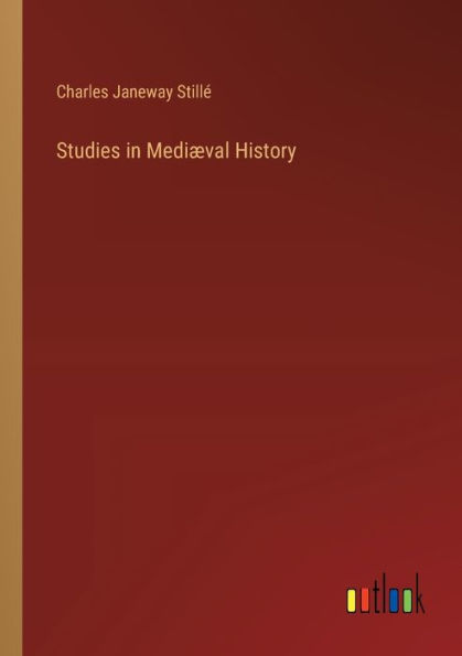 Studies Mediï¿½val History