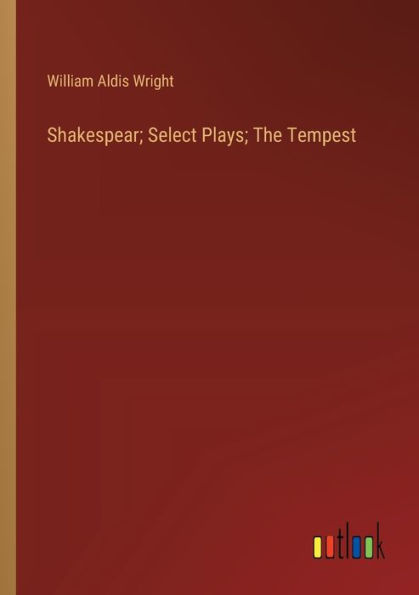 Shakespear; Select Plays; The Tempest