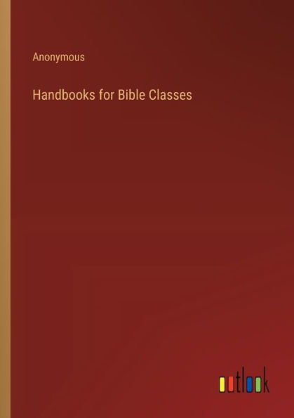 Handbooks for Bible Classes
