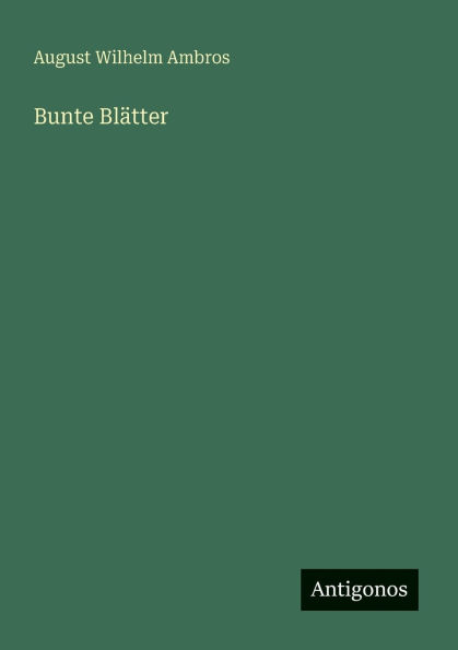 Bunte Blï¿½tter