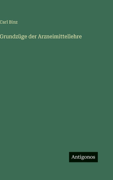Grundz�ge der Arzneimittellehre