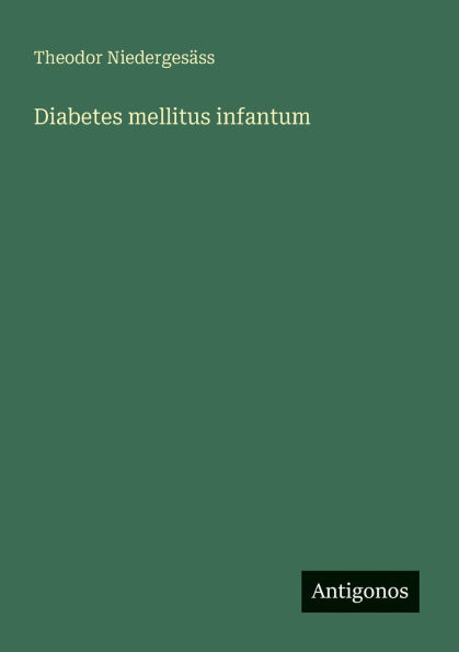 Diabetes mellitus infantum