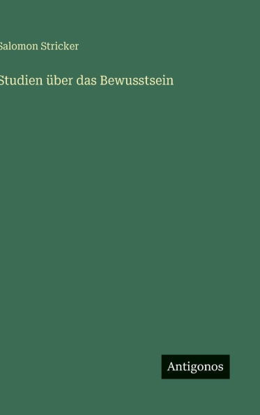 Studien �ber das Bewusstsein