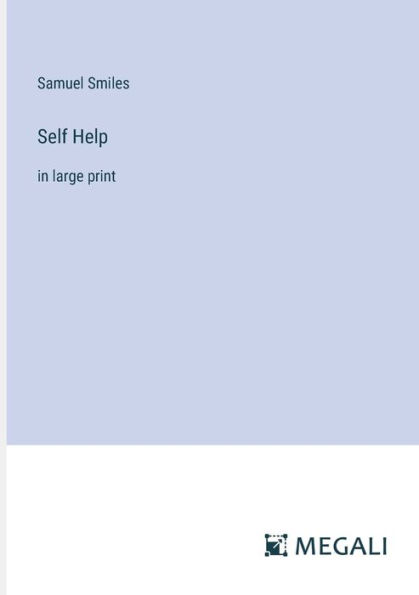 Self Help: large print