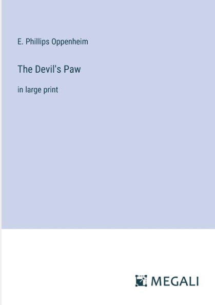The Devil's Paw: large print