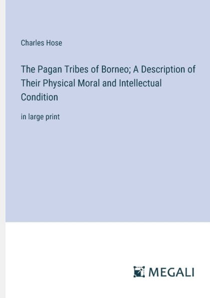 The Pagan Tribes of Borneo; A Description Their Physical Moral and Intellectual Condition: large print