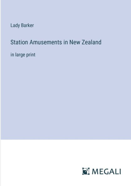 Station Amusements New Zealand: large print