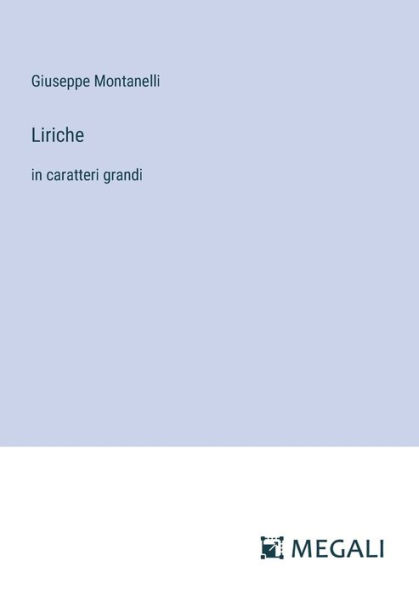 Liriche: caratteri grandi