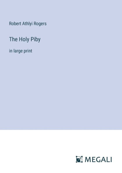 The Holy Piby: large print