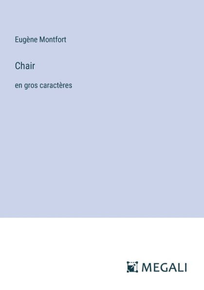 Chair: en gros caractï¿½res