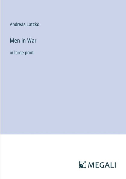 Men War: large print
