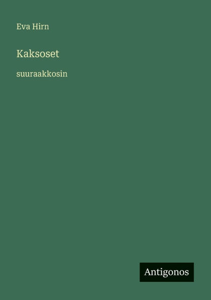 Kaksoset: suuraakkosin