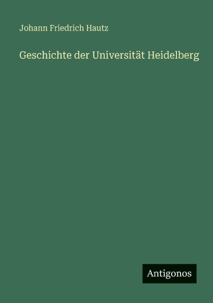 Geschichte der Universit�t Heidelberg