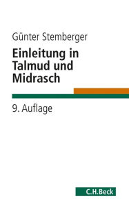 Title: Einleitung in Talmud und Midrasch, Author: Günter Stemberger