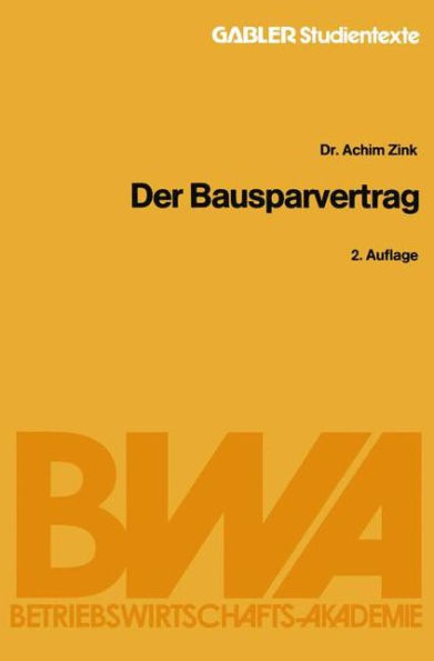 Der Bausparvertrag