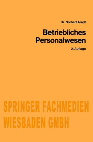 Betriebliches Personalwesen